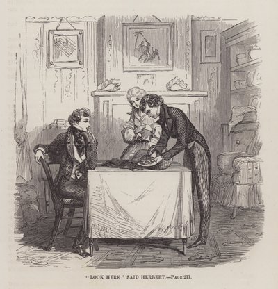 Illustratie voor Great Expectations door John McLenan