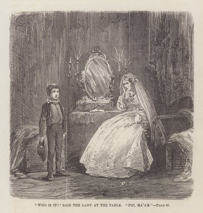Illustratie voor Great Expectations door John McLenan