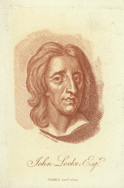 John Locke door John Michael Rysbrack