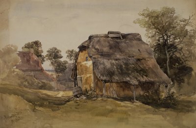 Een Oude Schuur in Tunbridge Wells door John Middleton
