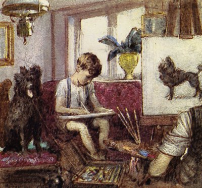 Howard Carter groeide op in Londen, als zoon van een kunstenaar (kleurenlitho) door John Millar Watt