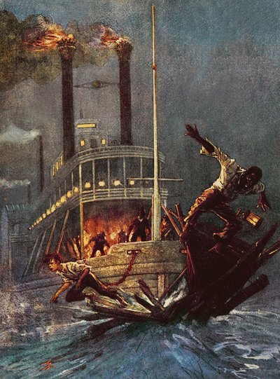 Huckleberry Finn door John Millar Watt