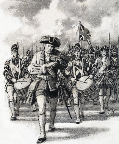 Ten strijde trekken door John Millar Watt