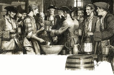 Dus daarom... Zeelieden drinken 