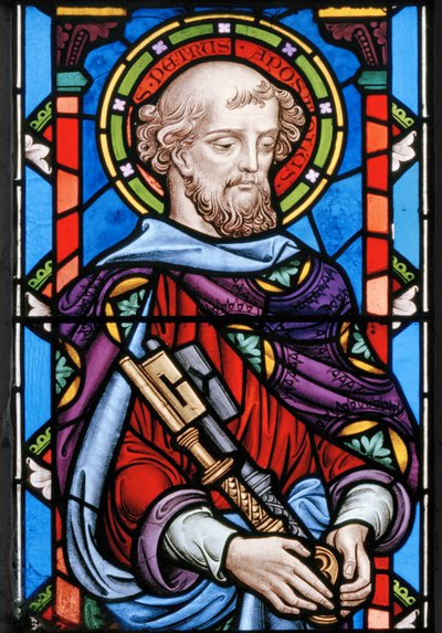 Sint-Petrus (detail) door John Millner Allen