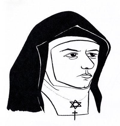 Edith Stein, alias Sint Teresa Benedicta van het Kruis was een filosofe, feministe, karmelietessen en martelares. door John Minnion