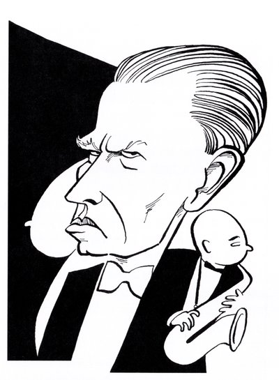 Otto Dix, karikaturen door John Minnion