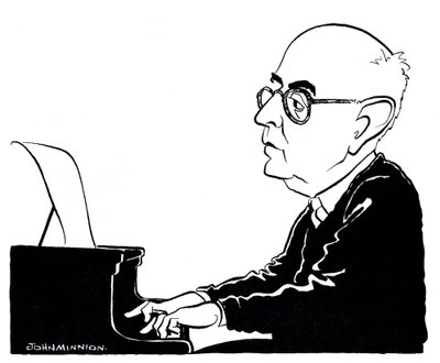 Theodor Ludwig Wiesengrund Adorno door John Minnion