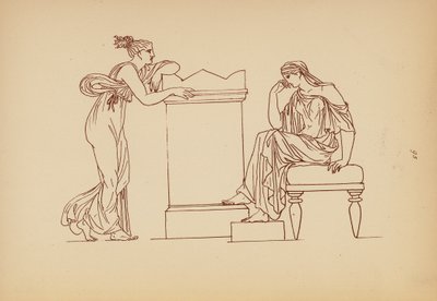 Oud-Griekse vrouwelijke kleding door John Moyr Smith