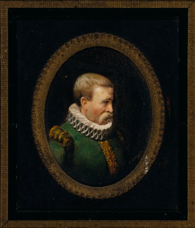 Portret van een hugenoot ten tijde van Charles IX door John O