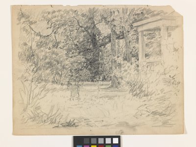 Studie voor Winifred in de Hermitage door John Otis Adams