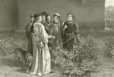 De rivaliserende rozen door John Pettie