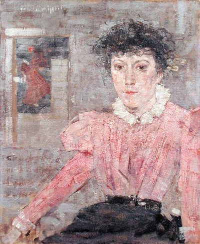 De roze blouse door John Quinton Pringle