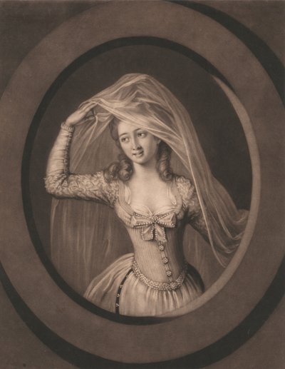 Mevrouw Brown in de rol van Clara door John Raphael Smith