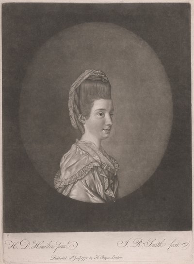 Mevrouw Brookbank door John Raphael Smith