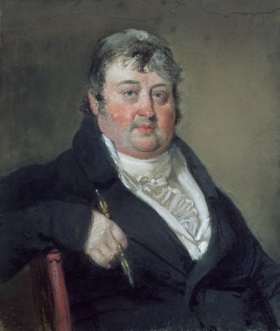 Portret van Julius Caesar Ibbetson (1759-1817) door John Raphael Smith