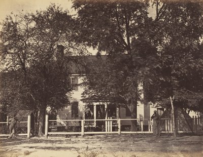 Aiken House, op Weldon Railroad, Virginia., februari 1865 door John Reekie