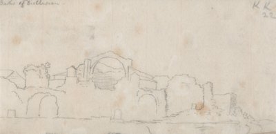 Baden van Dioclesianus door John Robert Cozens
