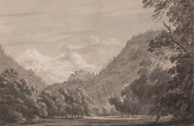 Interlaken door John Robert Cozens