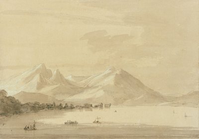 Comomeer (paar van 111238) door John Robert Cozens