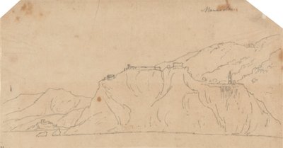 Manarola door John Robert Cozens