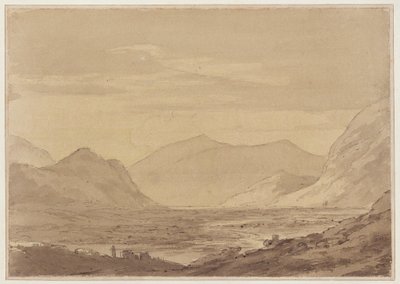 Bij Chiavenna door John Robert Cozens
