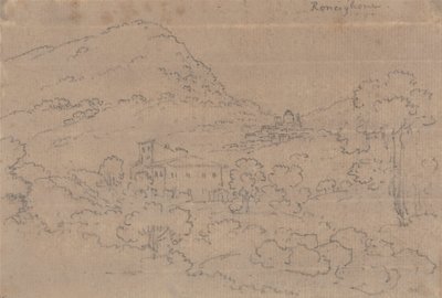 Ronciglione door John Robert Cozens