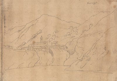 Vernazza door John Robert Cozens