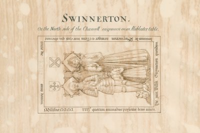 Swynnerton Church - Monument voor William Swynnerton door John Robert Fernyhough