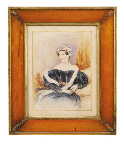 Portret van Lady Priscilla Wellesley-Pole, gravin van Westmorland, 1835 door John Rogers Herbert