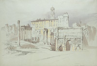 Een Raam van het Palazzo Tolomei, Siena, 25 - 27 juni 1870 door John Ruskin