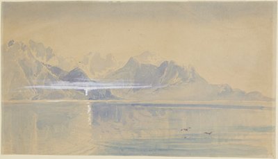 Vroege ochtend in Montreux door John Ruskin