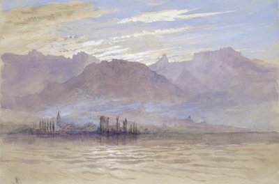 Ochtend in de Lente, met noordoostenwind, in Vevey, mei - juni 1849 of 1 mei 1869 door John Ruskin