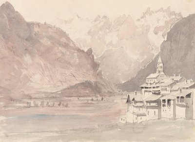 Zwitsers berglandschap door John Ruskin