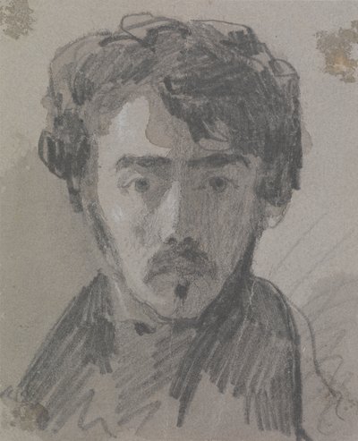 Zelfportret (?) door John Scarlett Davis