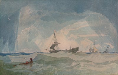Een Onttakelde Brigantijn door John Sell Cotman