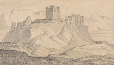 Bamborough Castle, Northumberland door John Sell Cotman
