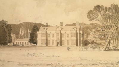 Felbrigg Hall, Norfolk door John Sell Cotman