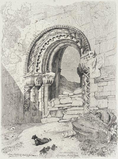 Priorij van Kirkham, York door John Sell Cotman