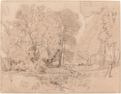 Boslandschap door John Sell Cotman