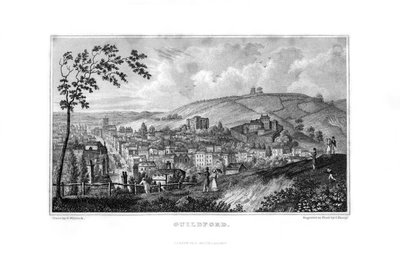 Guildford, Surrey, 1829 door John Shury