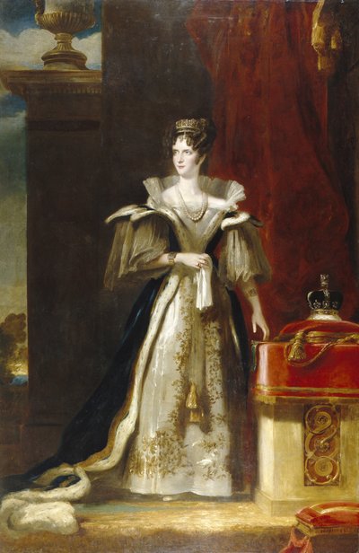 Koningin Adelaide (1792-1849) door John Simpson