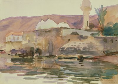 Meer van Tiberias door John Singer Sargent