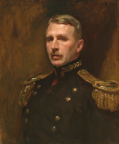 Leonard Wood, 1903 door John Singer Sargent