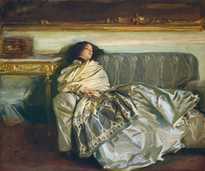 Nonchaloir Repose, 1911 door John Singer Sargent