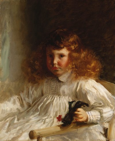 Portret van Leroy King als Jonge Jongen, 1888 door John Singer Sargent