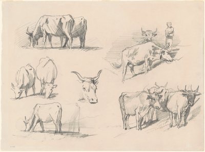 Studies van Vee door John Singer Sargent