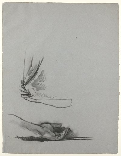 Studies van handen, laat 19e - begin 20e eeuw door John Singer Sargent
