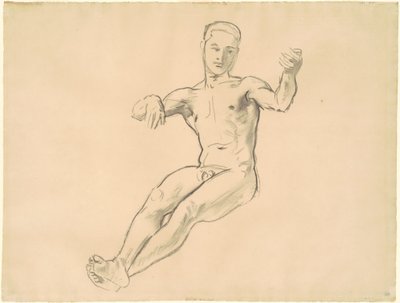 Studie voor Arion, 1919-1920 door John Singer Sargent
