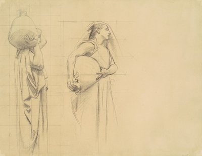 Studie voor De Danaïden, 1922-1925 door John Singer Sargent